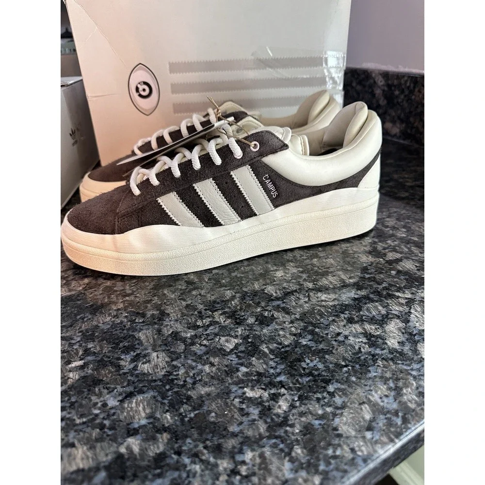 NEW ADIDAS ORIGINALS BAD BUNNY LAST CAMPUS‎ Brown ID2534 Men Size 12.
